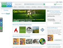 Tablet Screenshot of posipair.com